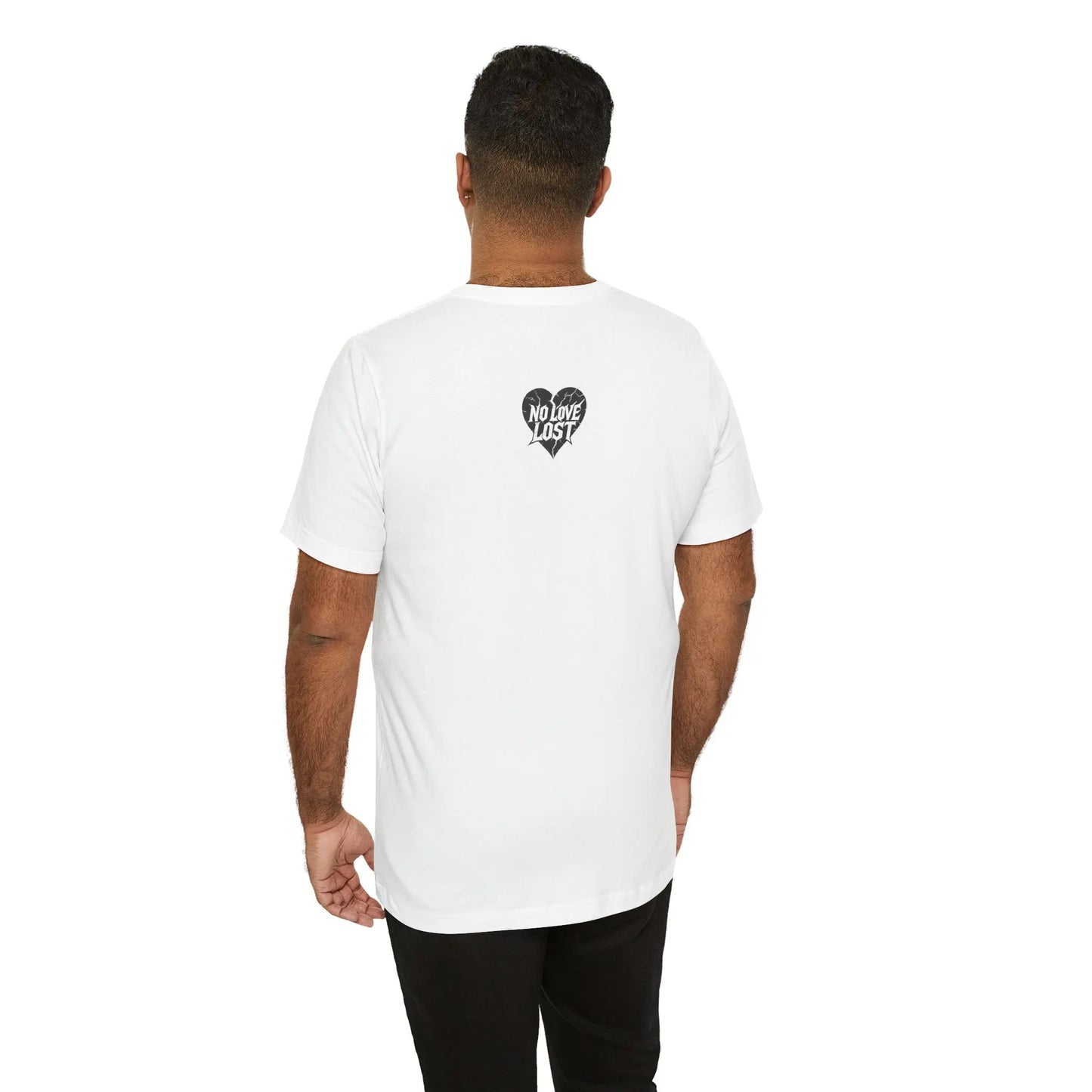 Crying Heart Cartoon Tee – No Love Lost Printify
