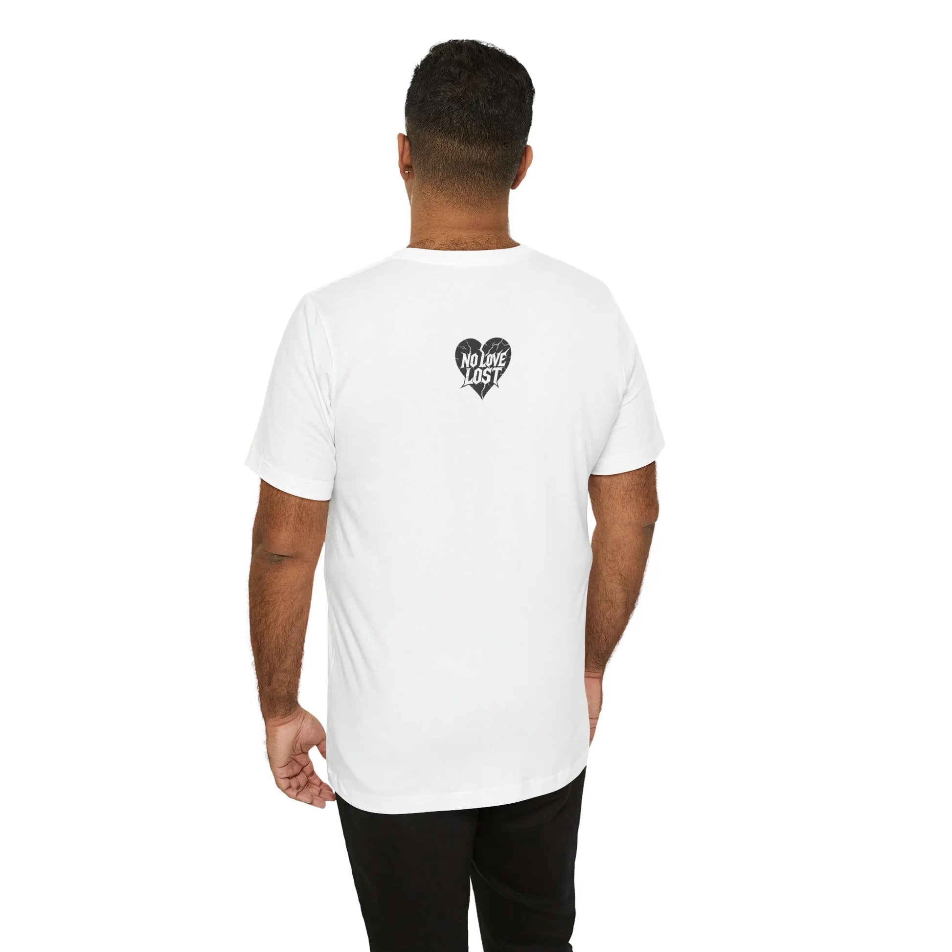 Crying Heart Cartoon Tee – No Love Lost Printify