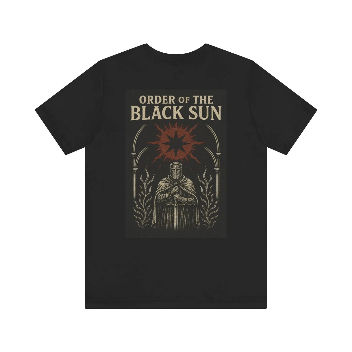 Order of the Black Sun T-Shirt – Occult Knight Gothic Tee Printify