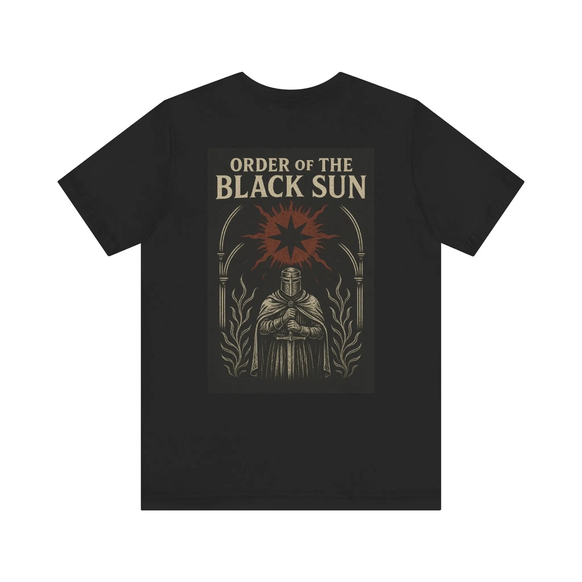 Order of the Black Sun T-Shirt – Occult Knight Gothic Tee Printify