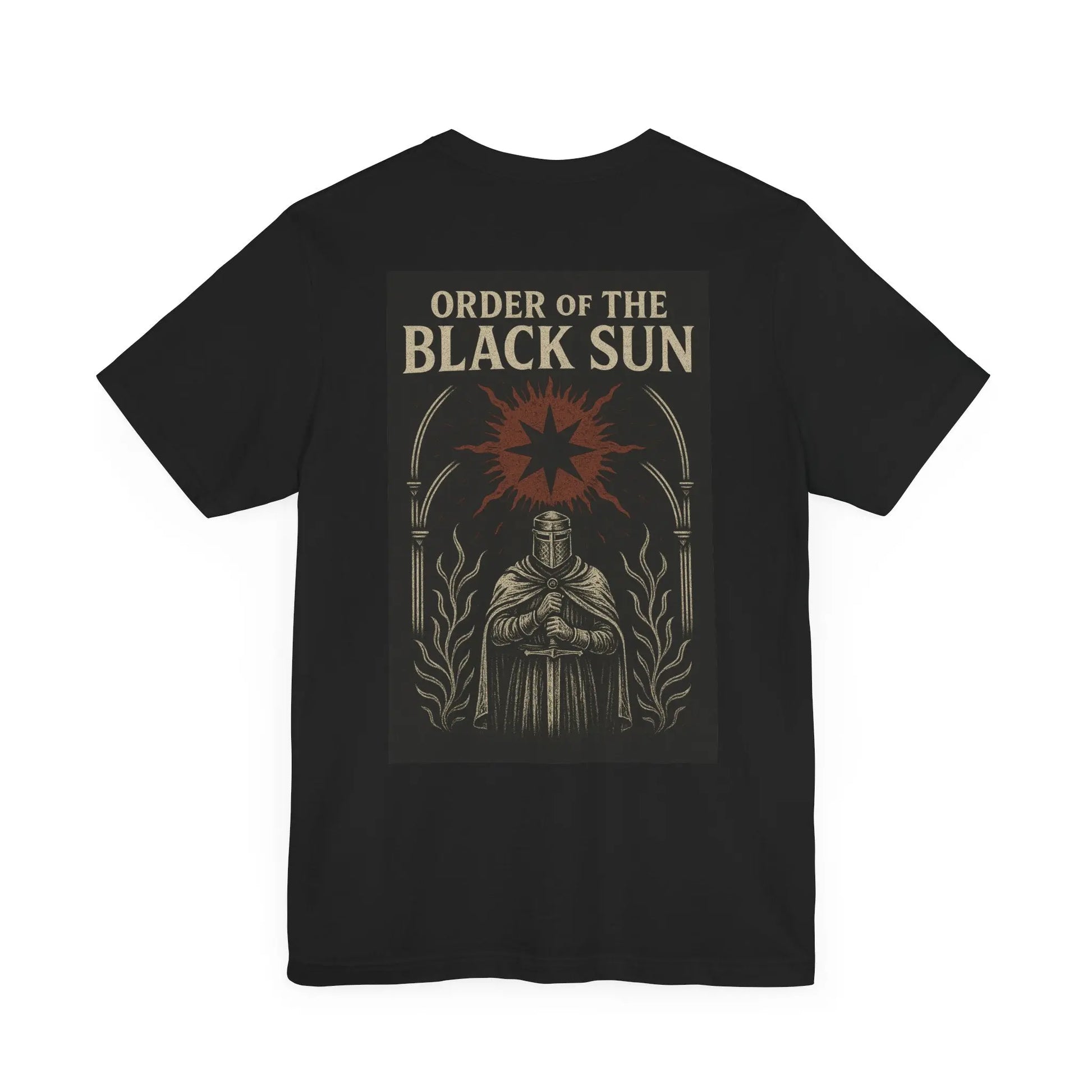 Order of the Black Sun T-Shirt – Occult Knight Gothic Tee Printify