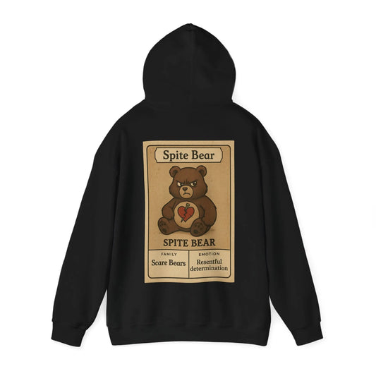 Spite Bear Hoodie – Resentful Determination | No Love Lost Printify