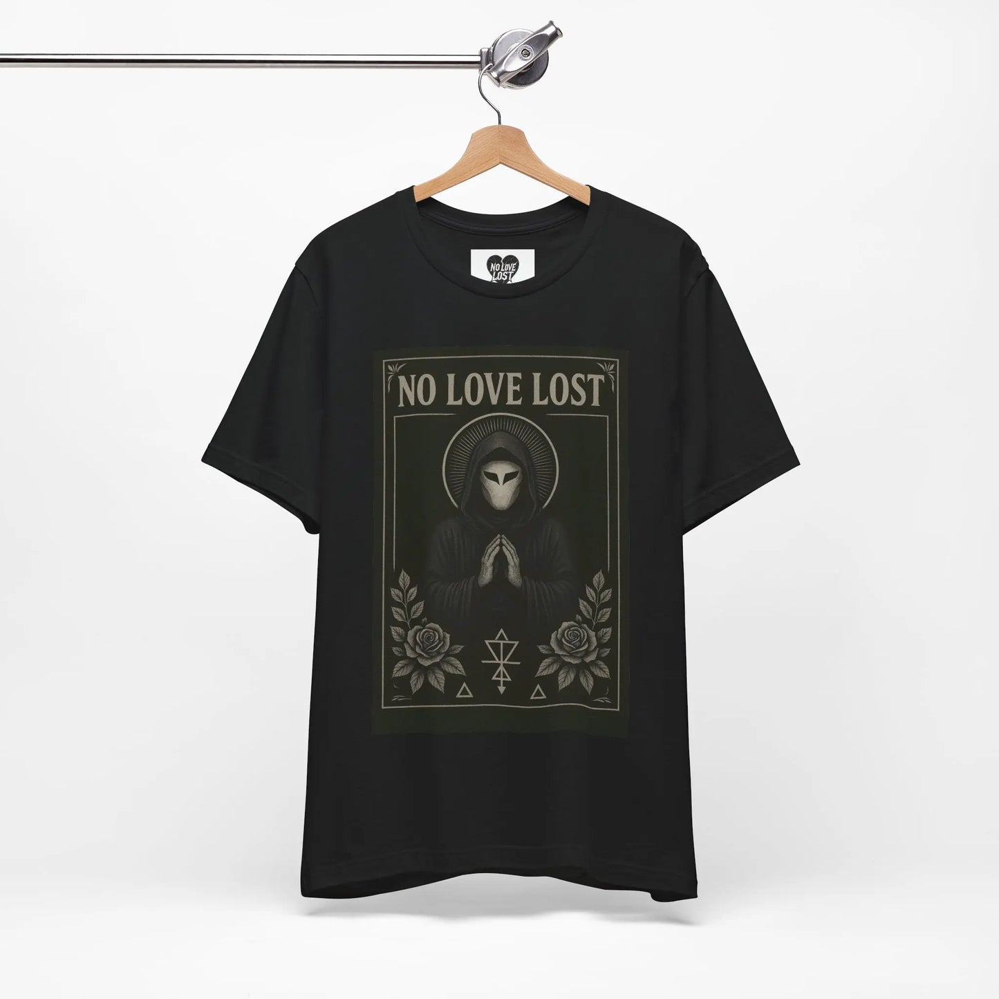 Judgment Tee – Gothic Sword Back Print T-Shirt | Alt Streetwear - gothic sword tshirt Printify