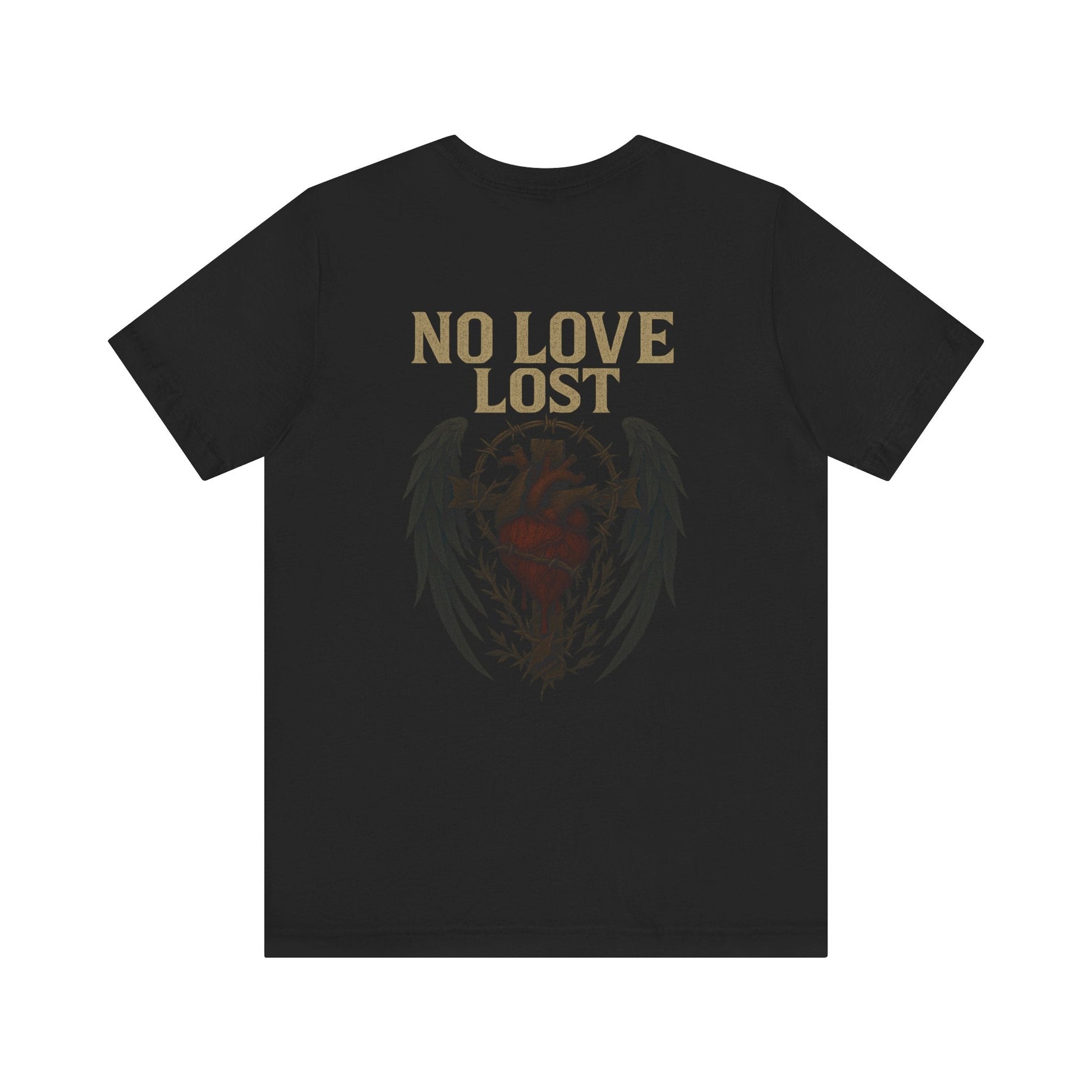 No Love Lost – Barbed Heart Unisex Tee Printify