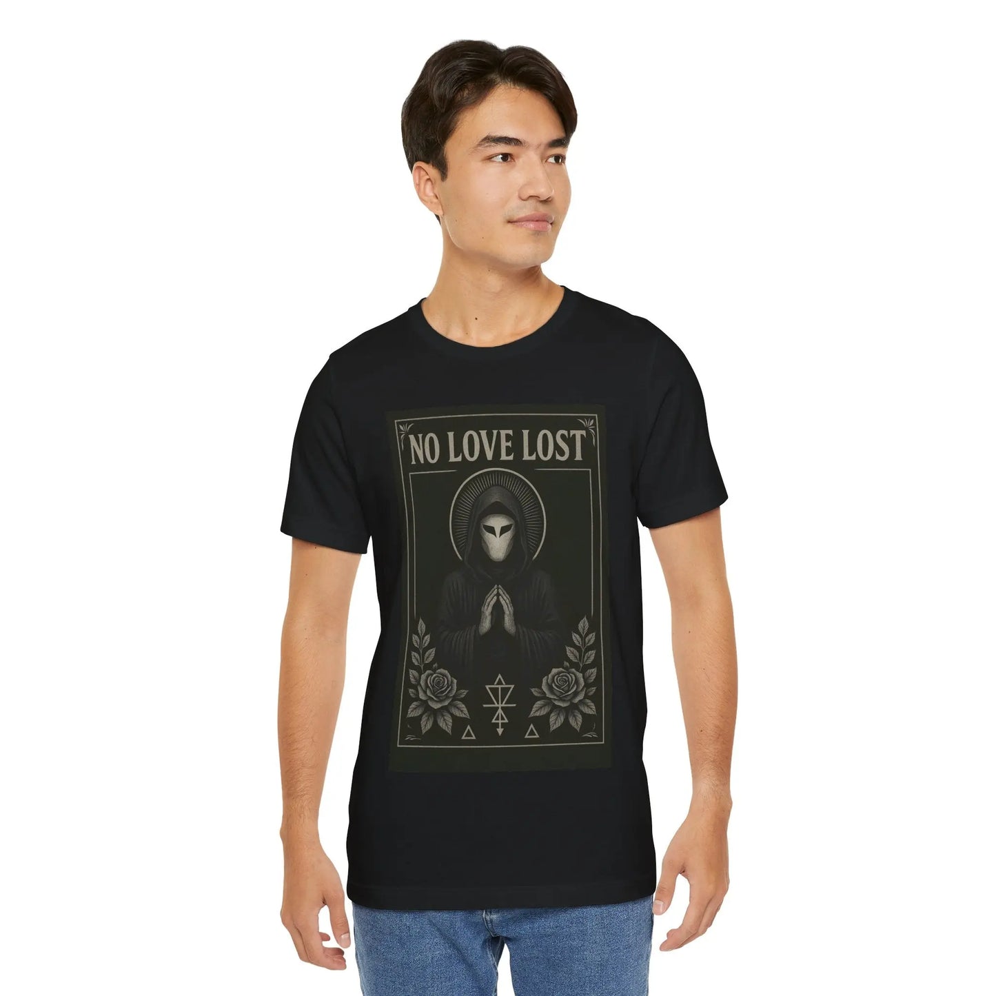 Judgment Tee – Gothic Sword Back Print T-Shirt | Alt Streetwear - gothic sword tshirt Printify
