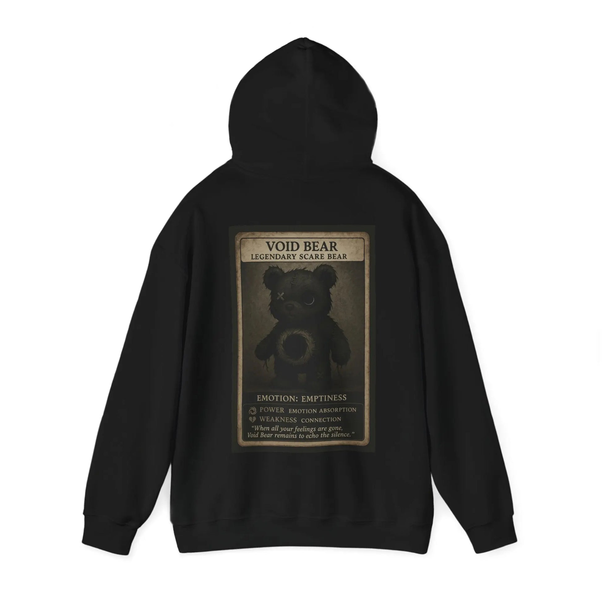 Void Bear Hoodie – Legendary Scare Bear | No Love Lost Printify