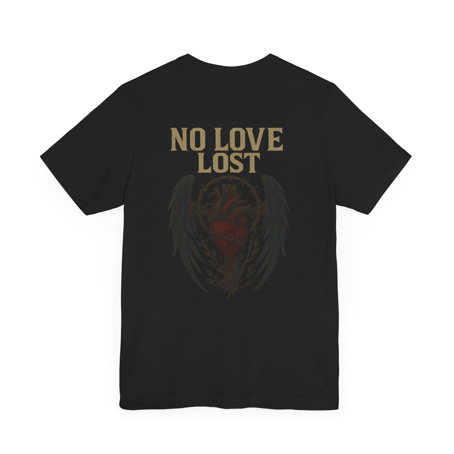 No Love Lost – Barbed Heart Unisex Tee Printify