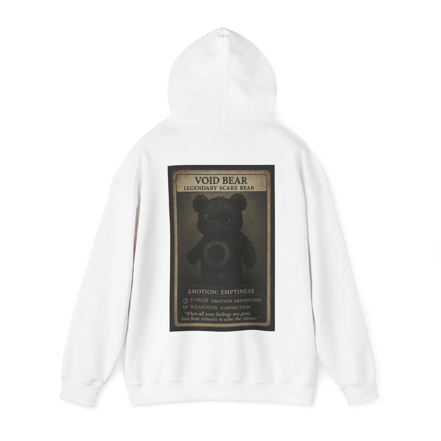 Void Bear Hoodie – Legendary Scare Bear | No Love Lost Printify