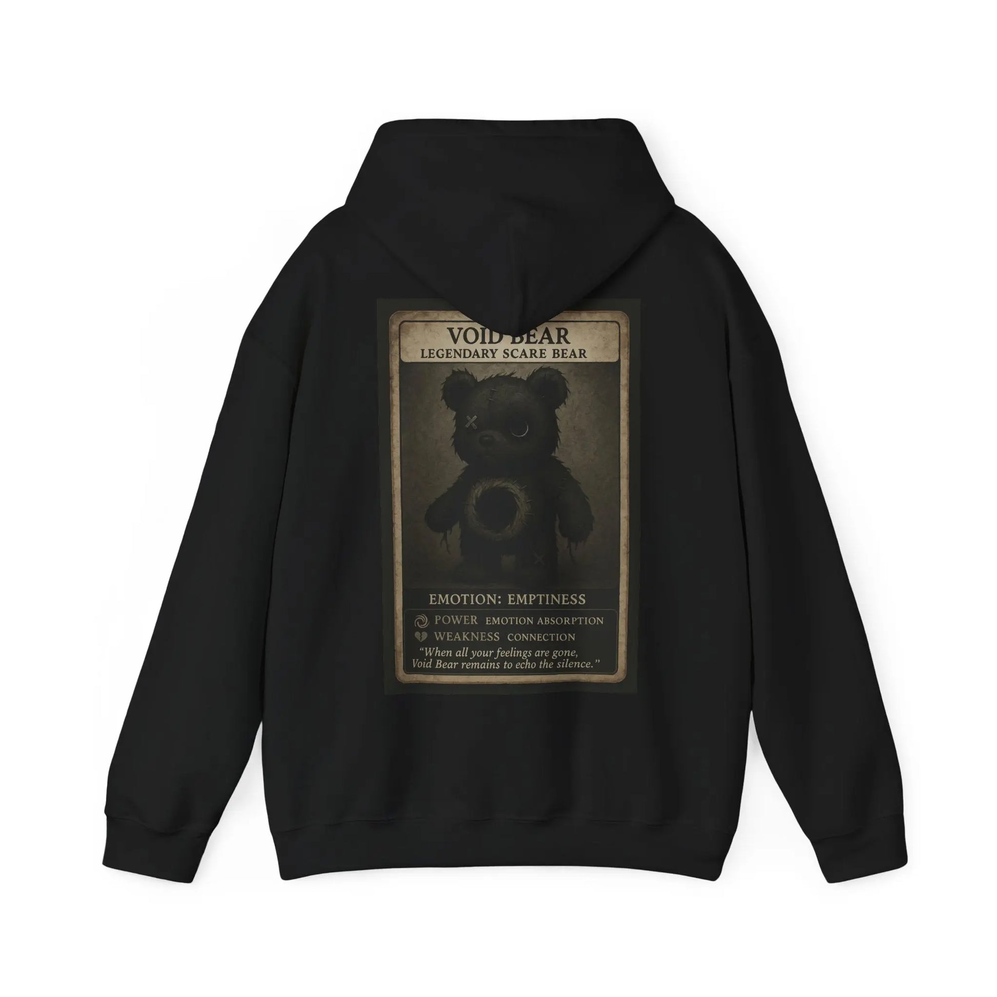 Void Bear Hoodie – Legendary Scare Bear | No Love Lost Printify