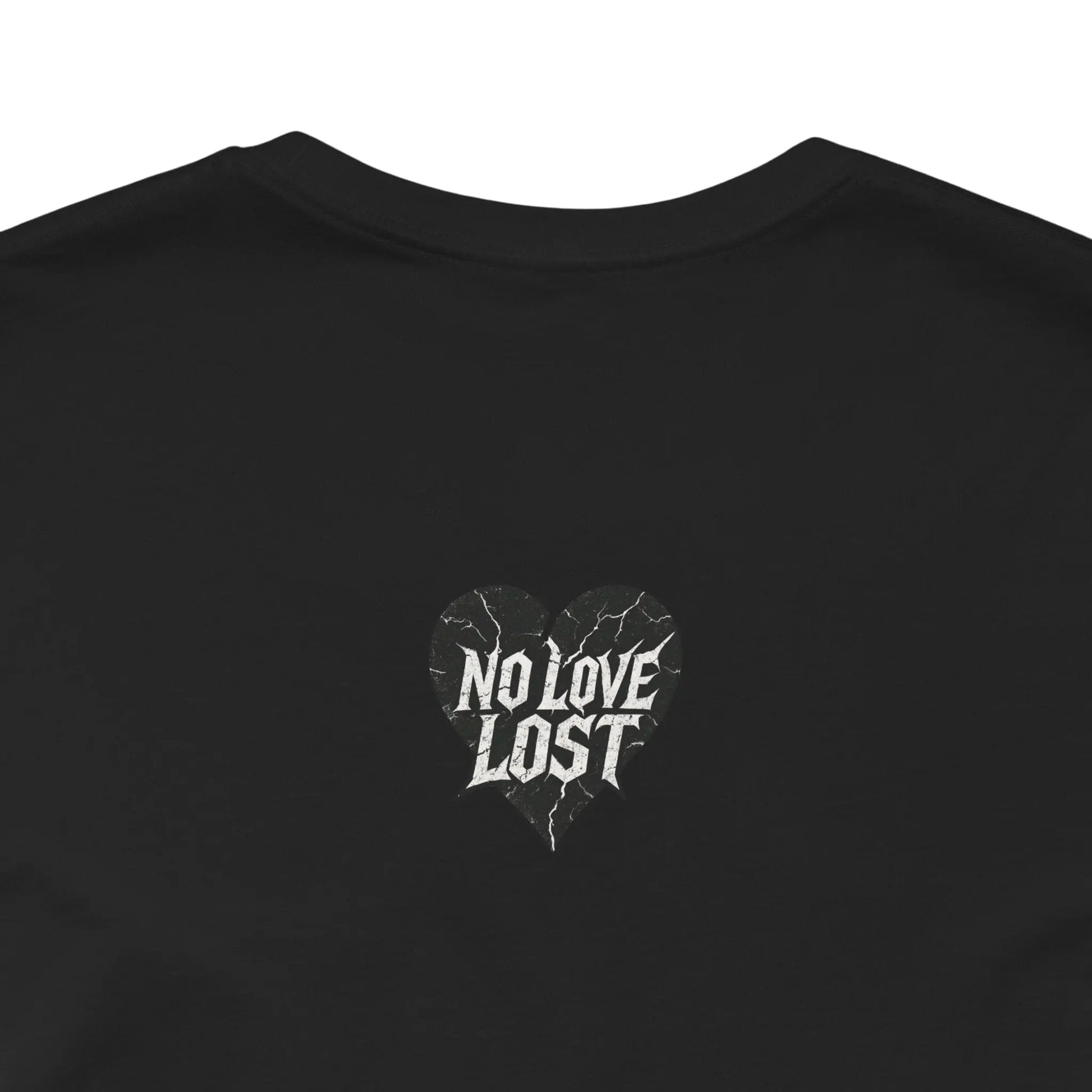 Crying Heart Cartoon Tee – No Love Lost Printify
