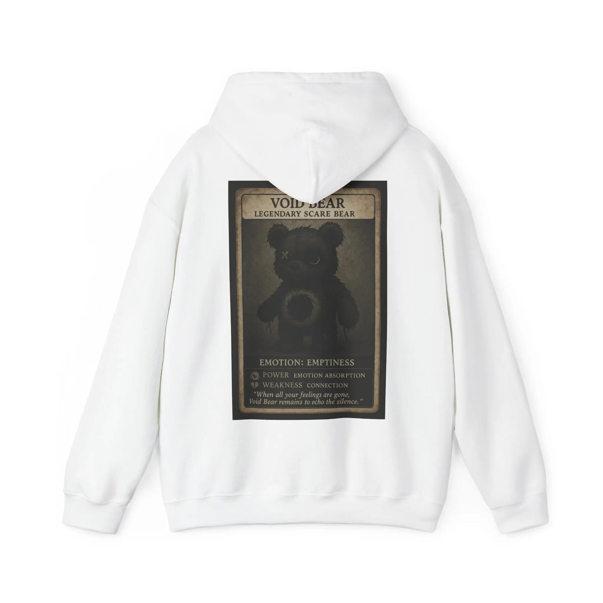Void Bear Hoodie – Legendary Scare Bear | No Love Lost Printify