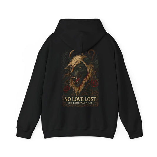 Wolf in Sheep’s Clothing Hoodie – “The Lamb Was a Lie” | No Love Lost Printify