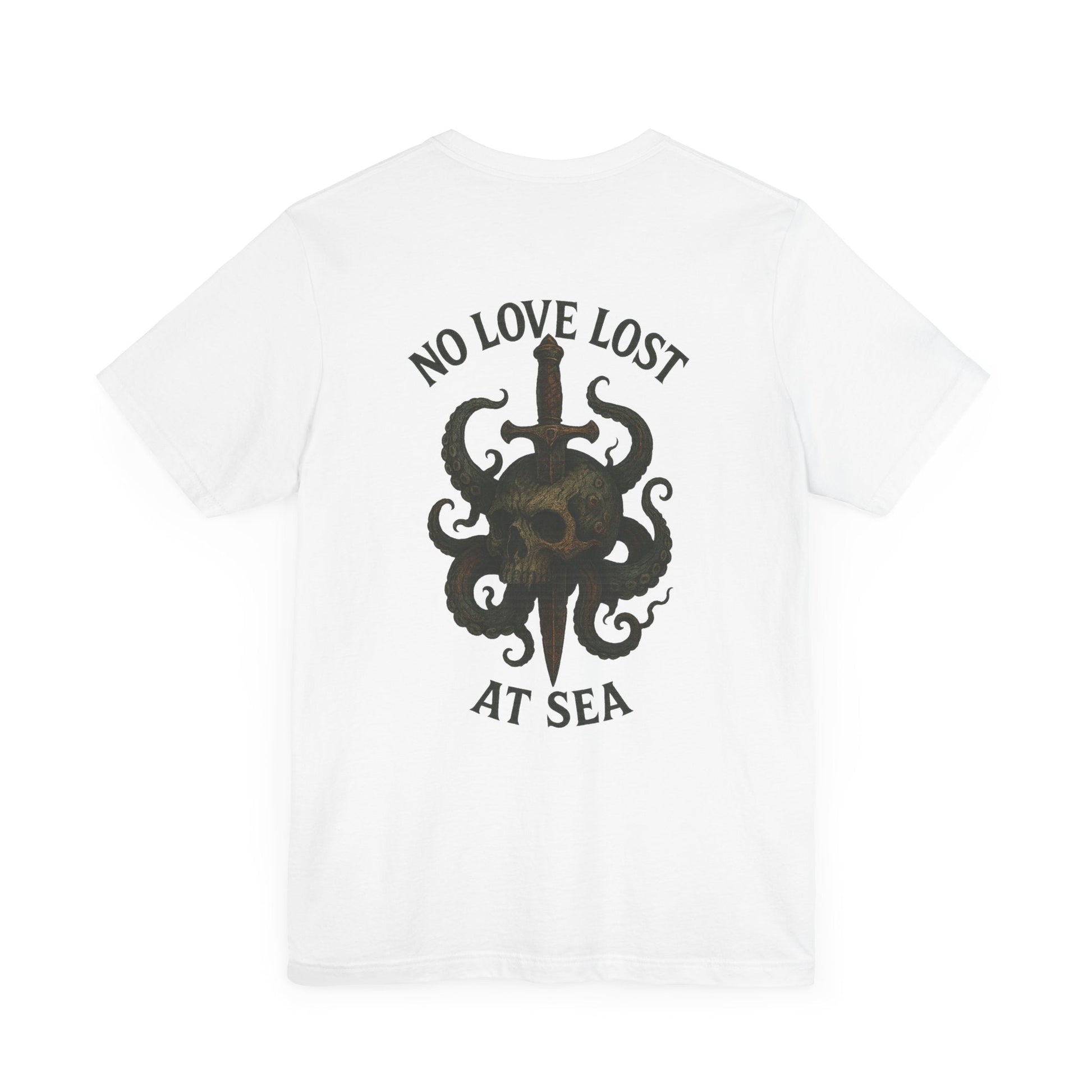No Love Lost at Sea – Gothic Nautical Tee Printify