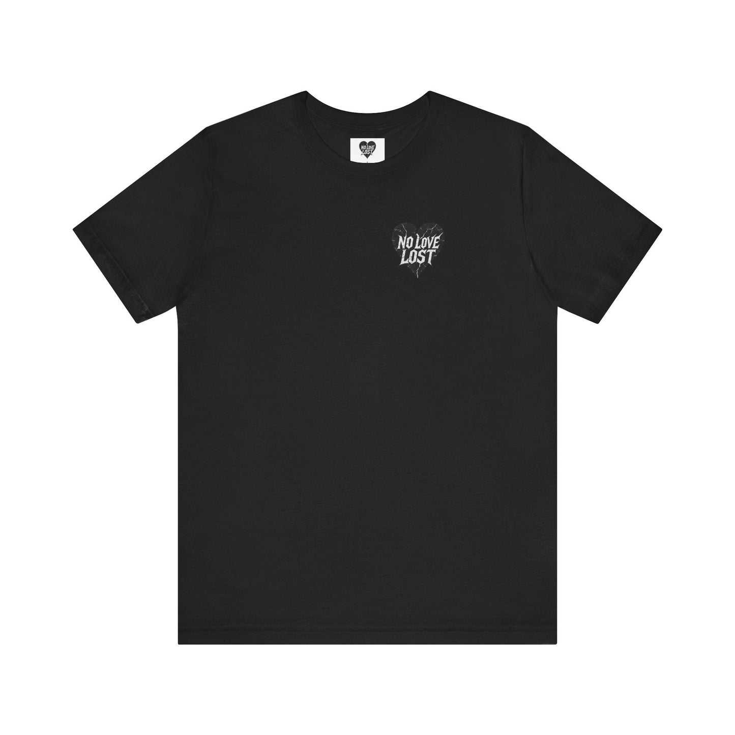 No Love Lost Coffin Cosmos Tee – Retro Space Graphic Printify