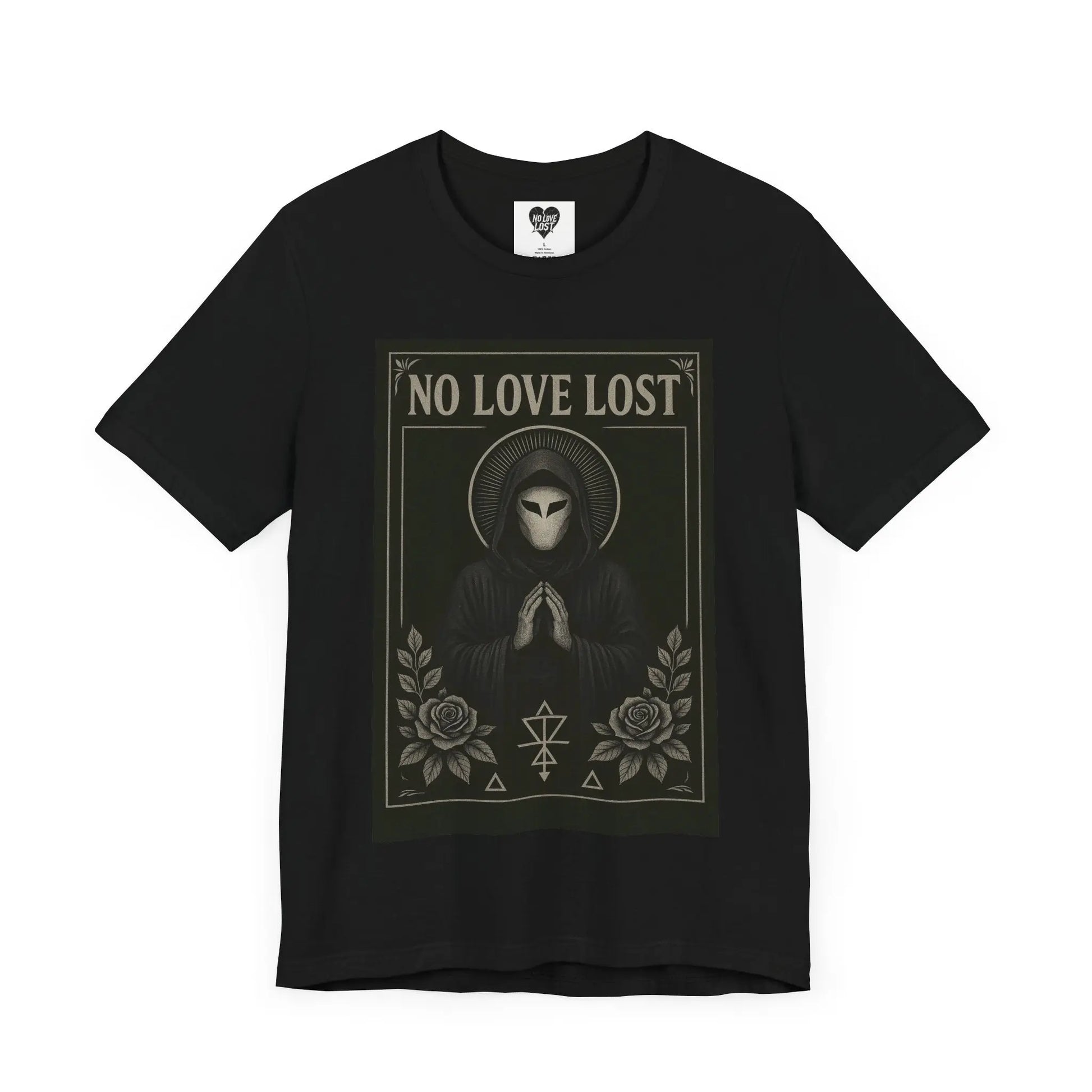 Judgment Tee – Gothic Sword Back Print T-Shirt | Alt Streetwear - gothic sword tshirt Printify