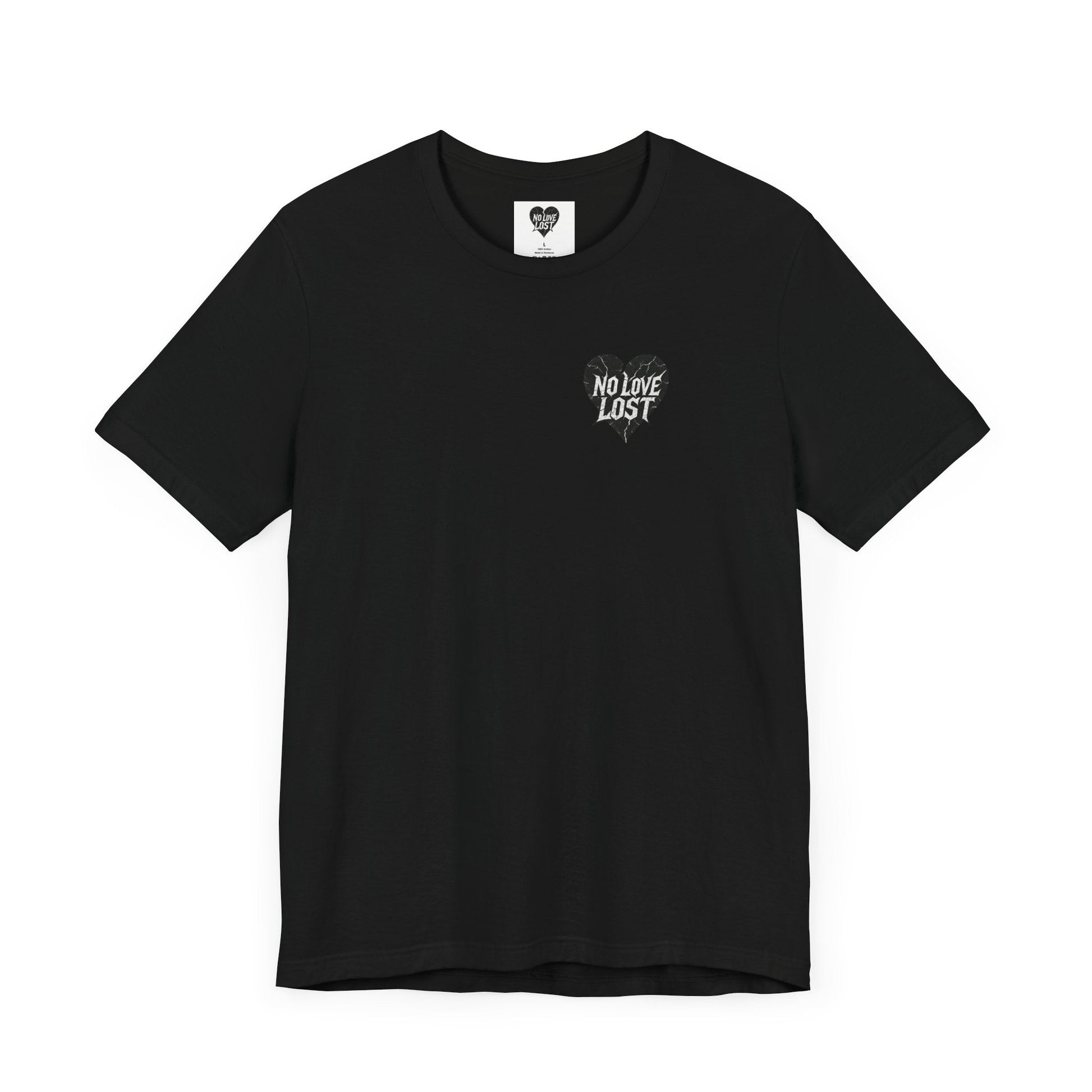 No Love Lost Coffin Cosmos Tee – Retro Space Graphic Printify