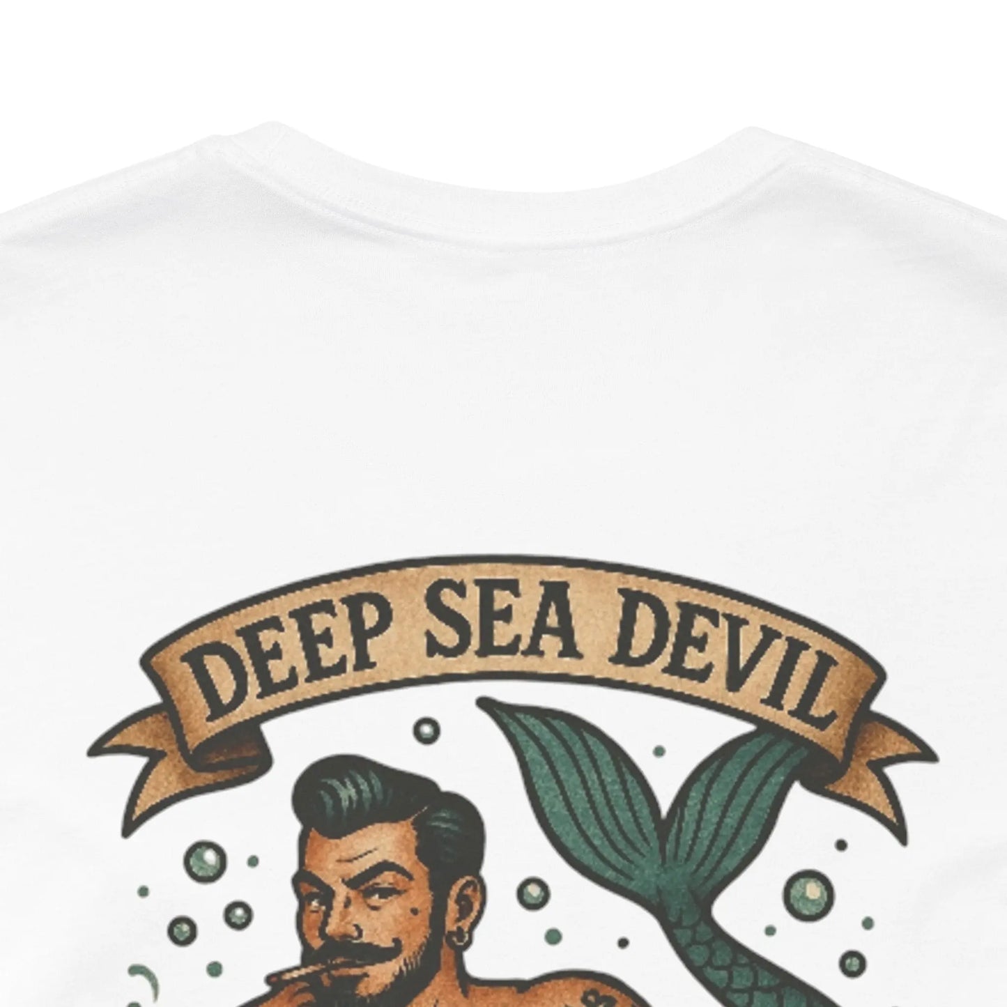 Deep Sea Devil T-Shirt – Neo-Traditional Statement by No Love Lost Printify