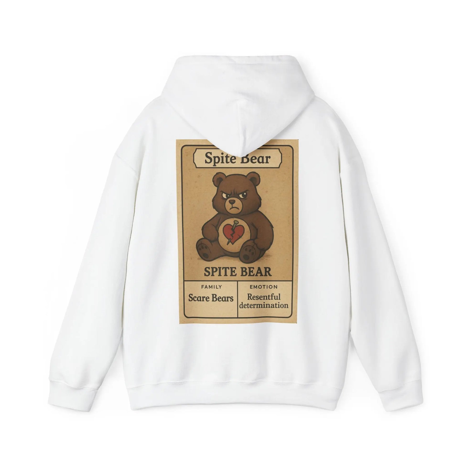 Spite Bear Hoodie – Resentful Determination | No Love Lost Printify