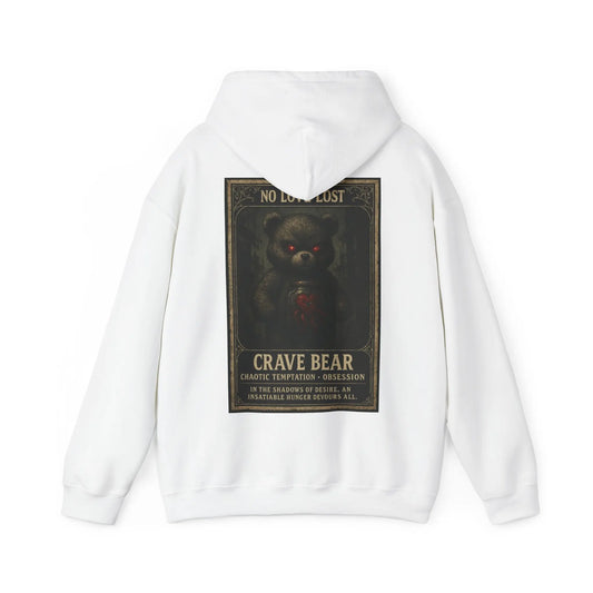 Crave Bear Hoodie – Chaotic Temptation | No Love Lost Printify