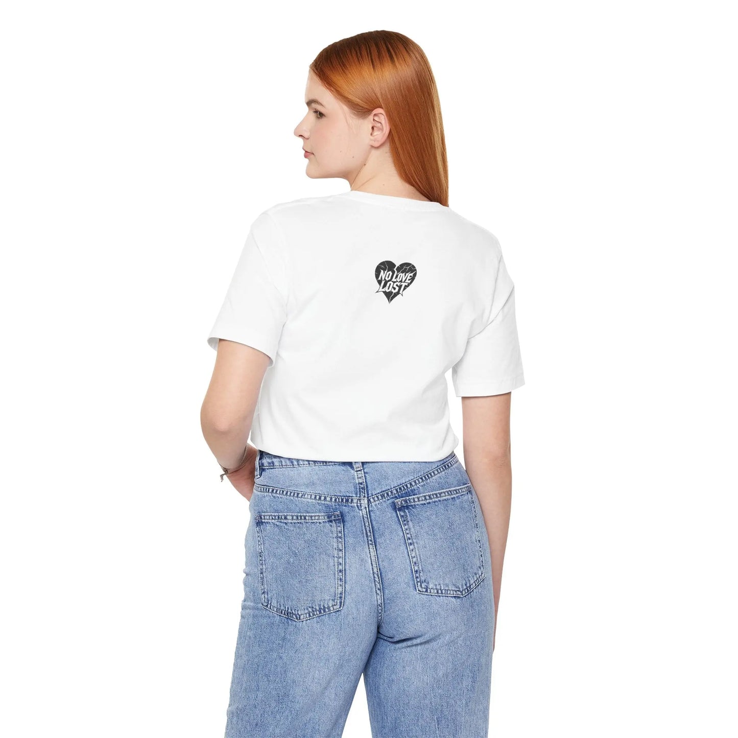 Black Swan & Roses – Gothic Front Print Tee - black swan gothic tee Printify